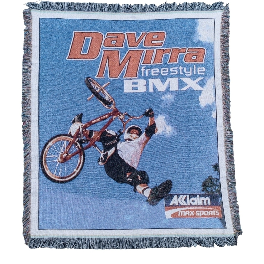 Dave Mirra Freestyle BMX woven Blaket